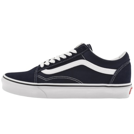 Vans Old Skool Canvas Trainers Black Mainline Menswear United States